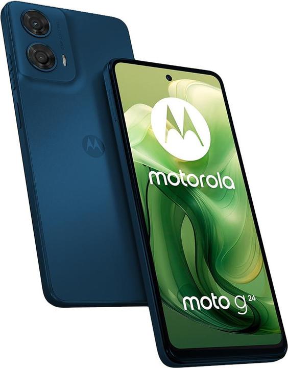 Actual product image Motorola Moto G24 Power 8/256GB Dual SIM Granatowy (256 GB, Blue, 6.56", Dual SIM, 50 Mpx, 4G)