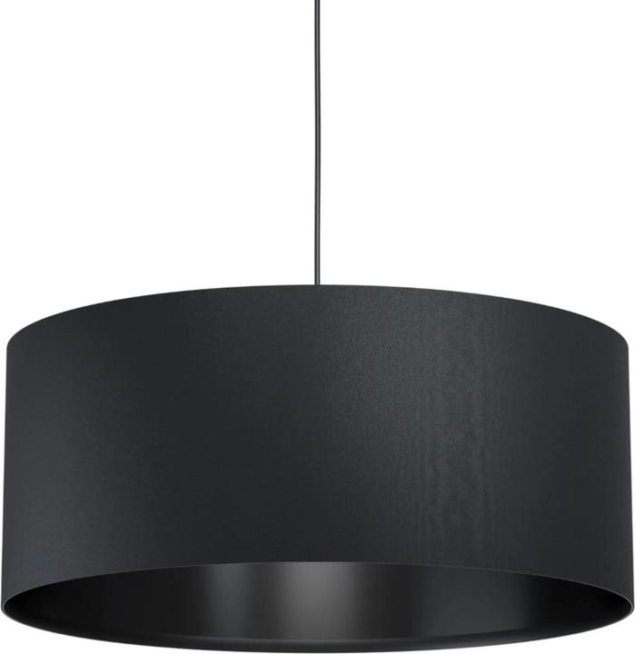 Produktbild EGLO Pendelleuchte MASERLO 1 1x E27, Schwarz (E27)