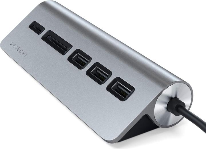 Image du produit Satechi USB-C Aluminium Hub (USB-C, 5 Ports)