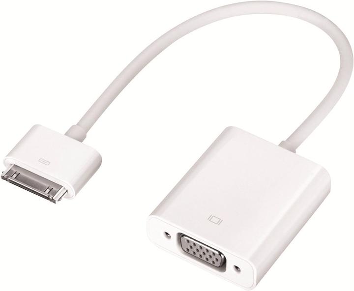 Immagine prodotto Apple Adattatore da connettore Dock a VGA (D-sub 15 pin, VGA)
