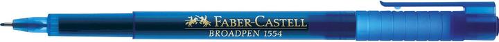 Actual product image Faber-Castell Broadpen 1554 (Blue, 1 x)
