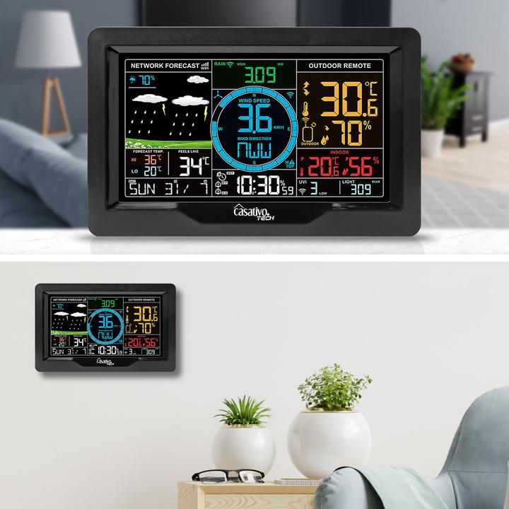 Immagine prodotto Casativo Stazione meteo WLAN con display a colori XL