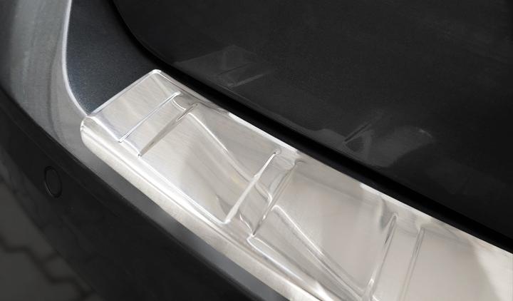 Actual product image Avisa Stainless steel bumper protection for VW Caddy from 2021 until today (Rear)