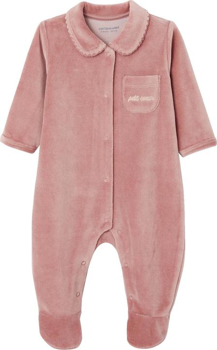 Image du produit Vertbaudet 2er-Pack Baby Samt-Strampler Oeko-Tex (56)
