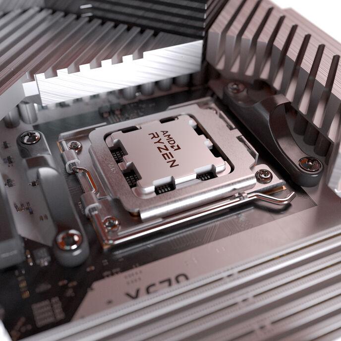 Actual product image AMD Ryzen 7 9800X3D (AM5, 4.70 GHz, 8 -Core)