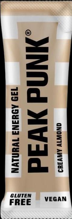 Produktbild Peak Punk Natural Energy Gel (Almond, Cream, 12 Stk., 300 g)