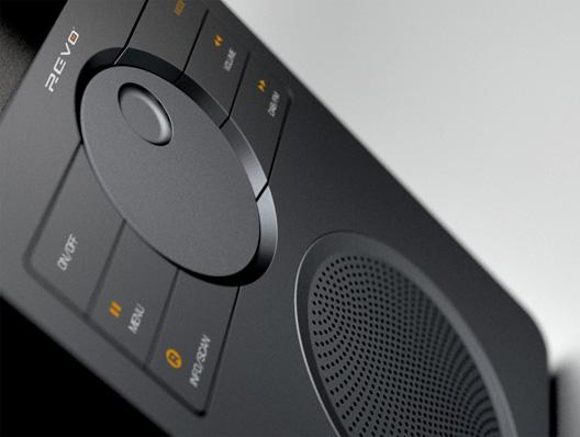 Actual product image Revo PICO, DAB/DAB+, waterproof radio, black