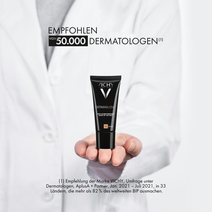 Actual product image Vichy Dermablend Complexion Correcting Make-up (55 Bronze)