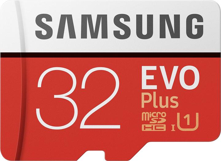 Samsung Evo+ (32 GB, microSDHC, U1, UHS-I)