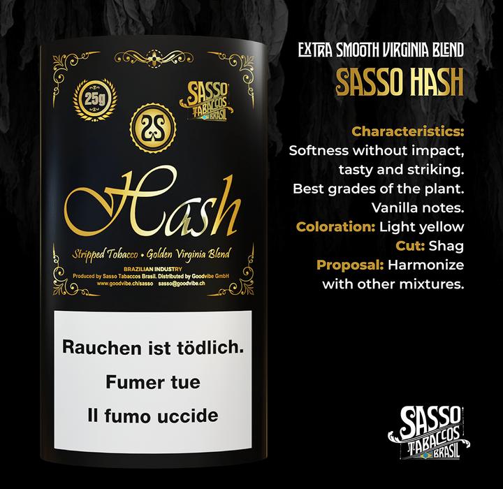 Actual product image Sasso Hash (Baccy, 25 g)