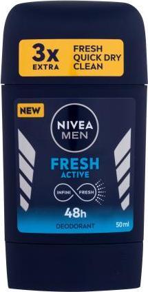 Produktbild NIVEA Solid deodorant Fresh Active 50 ml (Stick, 50 ml)