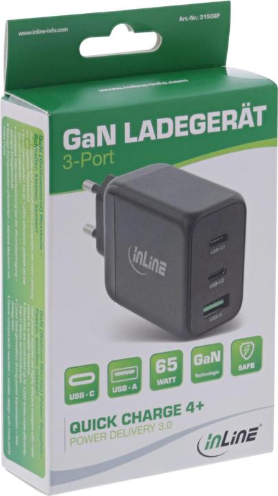 Image du produit InLine Alimentation USB PD (65 W)