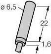 Produktbild Turck TURC BI1,5-EH6,5K-Y1 Induktiver Sensor KEMA 02 ATEX 1090X (Sensor)