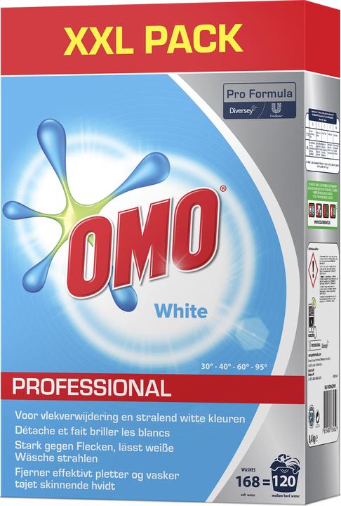 Image du produit Diversey Pro Formula Professional White Box (120 Cycles de lavage, Lessive en poudre)