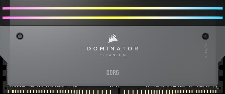 Corsair DOMINATOR Titanium Light Enhancement Kit, 2-up config, Functional LEDs, Grey Heatsink, no DRAM ICs (RGB)