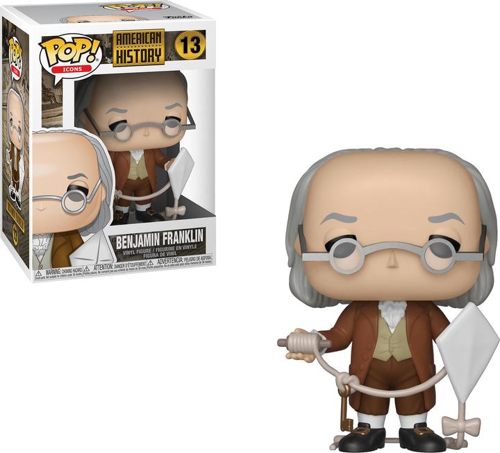 Actual product image Funko POP! - American History: Benjamin Franklin