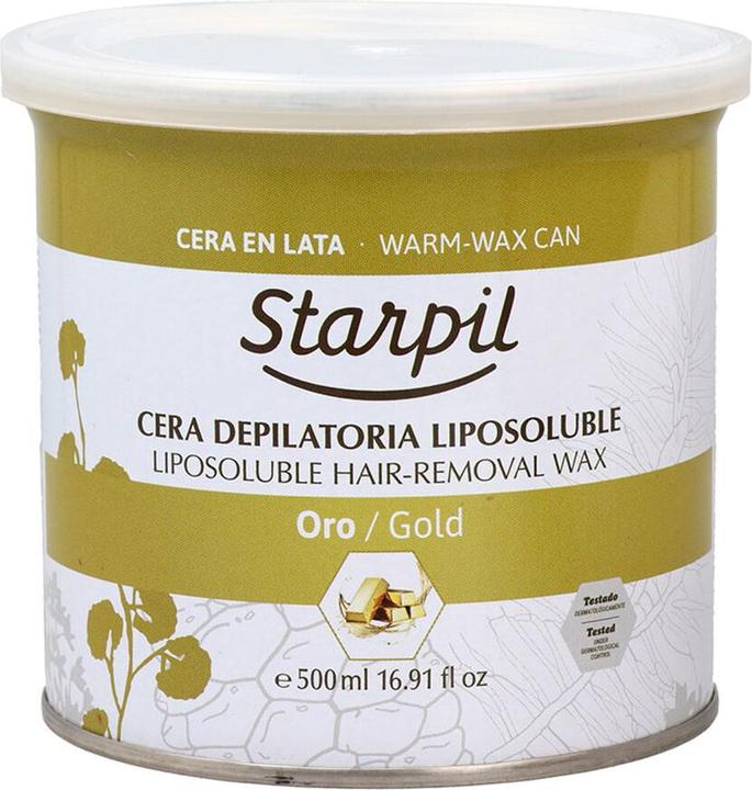 Starpil Körper Enthaarungswachs Liposoluble Cera Gold (500 ml) (500 ml)