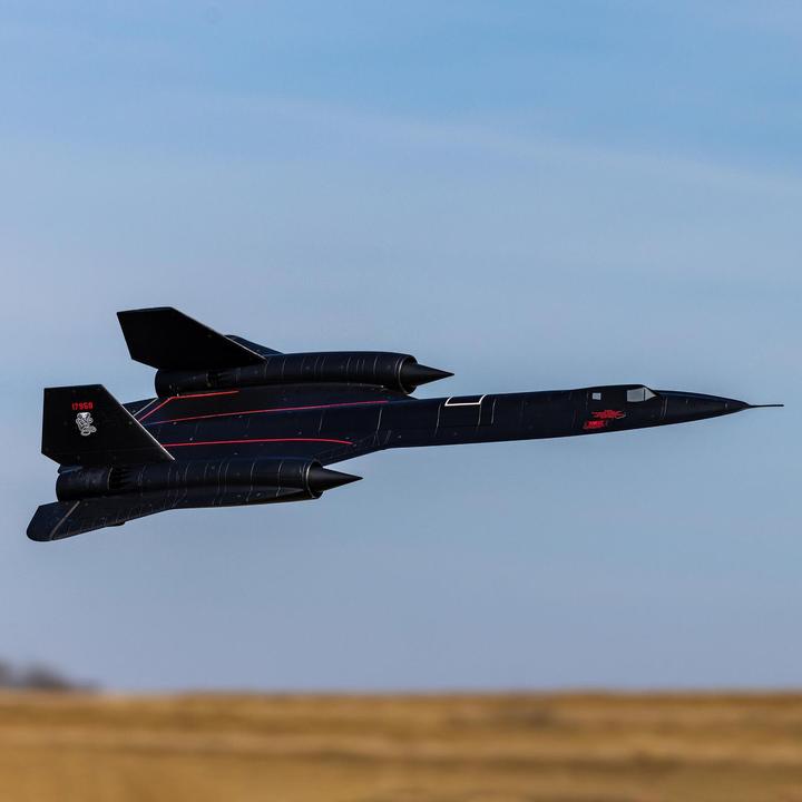 Produktbild E-Flite SR-71 Blackbird Twin 40mm EDF BNF Basic mit AS3X und SAFE Select (Jet)