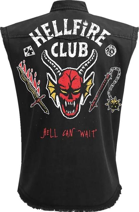 Immagine prodotto Spiral Hell Fire Club Camicia Cose più Strane Adulto Unisex (XL)
