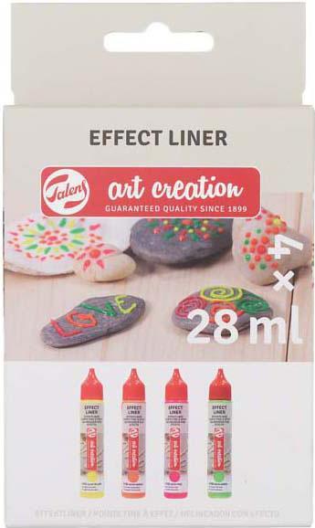 Royal Talens Effect Liner set Neon | 4 x 28 ml (Neon, 112 ml)