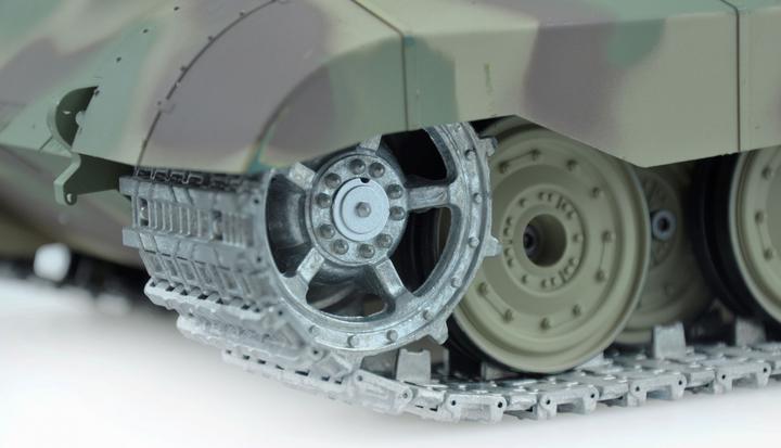 Actual product image Amewi King Tiger Porsche Tower/2.4GH Metal Chains/Metal Gearboxes/QC (RTR Ready-to-Run)