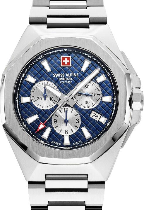 Swiss Alpine Military 7005.9135 Typhoon Herren Chronograph 42mm 10ATM (Chronograph, 42 mm)