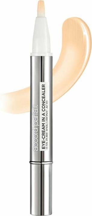 Image du produit L'Oréal Paris ACCORD PARFAIT crème pour les yeux dans un cache-cernes #1-2D-beige ivore (#1-2D-beige ivore)