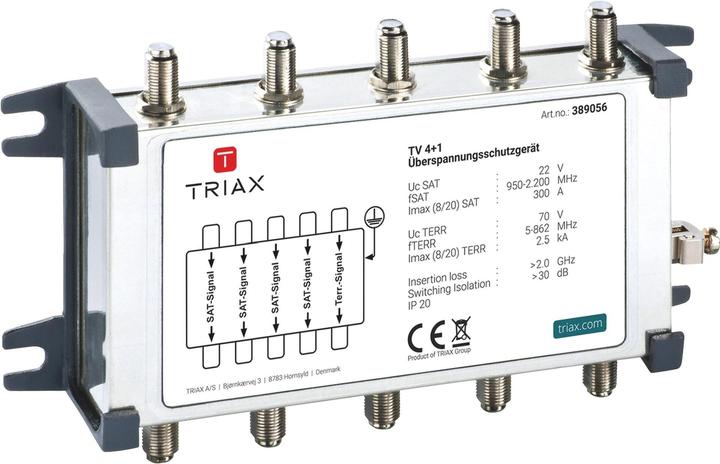 Produktbild Triax TV 4+1 Erdungsblock für Satellitenanlage