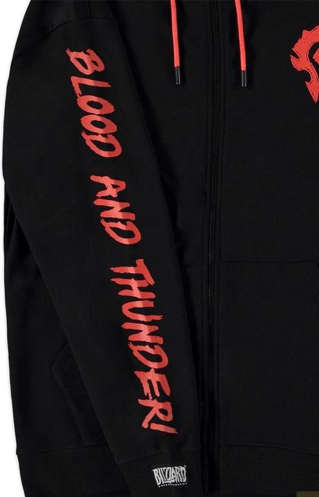 Actual product image Difuzed World of Warcraft jumper à capuche Blood & Thunder (XL) (XL)
