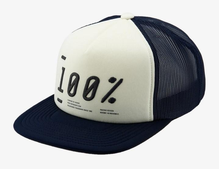 100% Transfer-Truckermütze, Marineblau