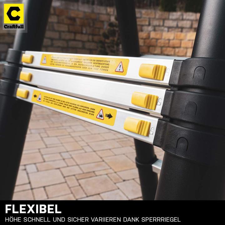 Image du produit Craftfull Echelle télescopique (Échelle télescopique, 560 cm)