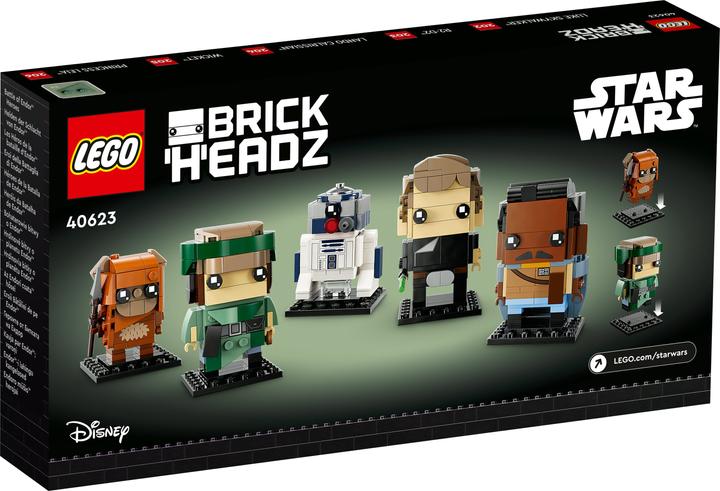 Image du produit LEGO Star Wars - Héros de la bataille d'Endor (40623, LEGO Brickheadz)