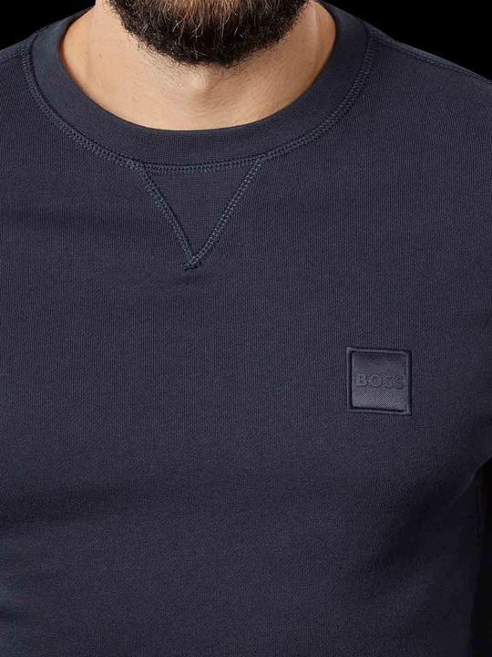 Immagine prodotto Hugo Boss Boss Orange Crew Neck Westart Logo Sweatshirt Dark Blue (S)