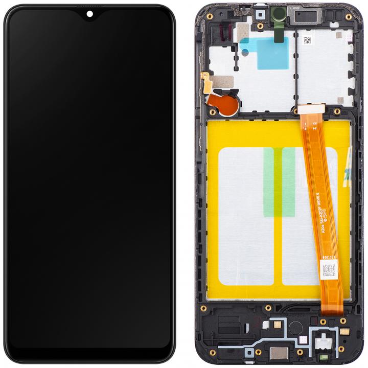 Produktbild Samsung LCD-Display + Touch-Einheit A202 Galaxy A20e Schwarz (Service Pack) (Display, Galaxy A20e)