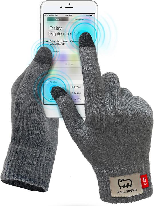 Image du produit SBS Gants écran tactile taille M pour smartphone (M)