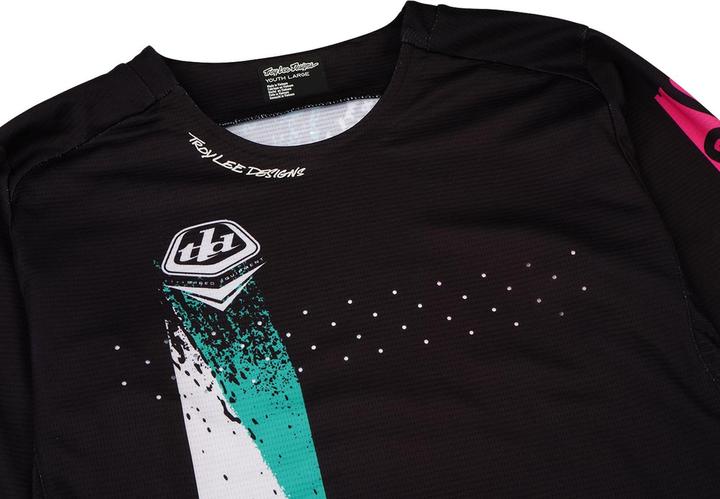 Image du produit Troy Lee Designs Sprint Jersey, Full Pull, black, youth XL (XL)