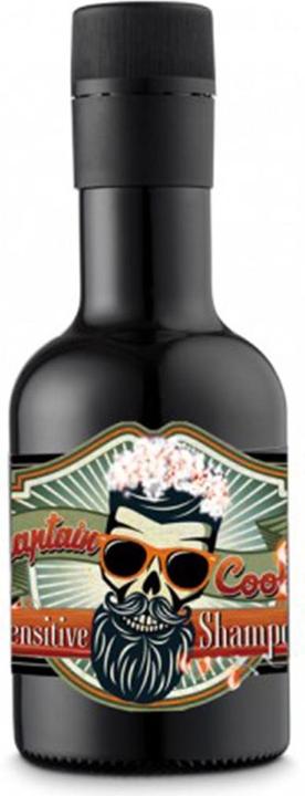 Image du produit Caso EUROSTIL Shampooing Captain Cook Sensitive 250ml Noir (250 ml, Shampoing liquide)