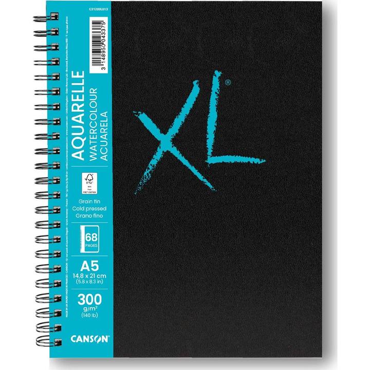 Produktbild Canson Book Aquarelle (A5, Blanko, Weicher Einband)
