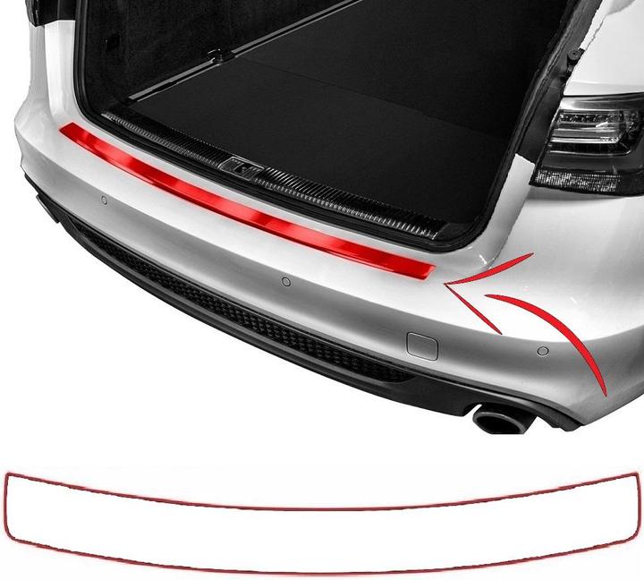 Actual product image ProPlus Paint protection film bumper protection for Skoda Fabia II Sedan from 2007 to 2014 (Transparent)