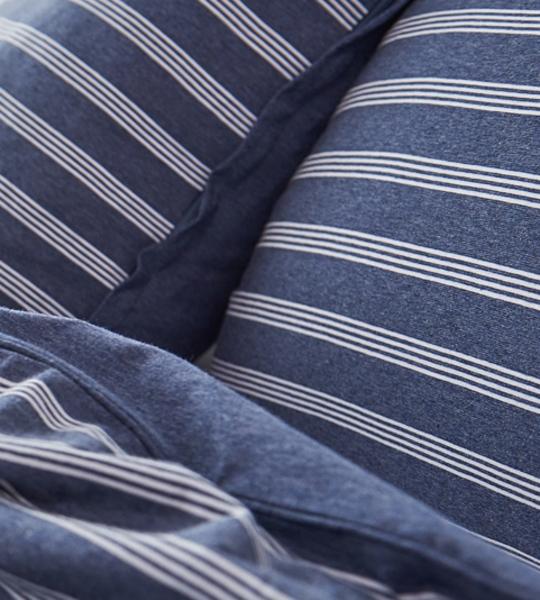 Immagine prodotto Living Home Maglia melange double face (Set di biancheria da letto, 80 x 80 cm, 155 x 220 cm)
