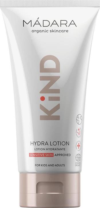 Immagine prodotto Madara Lozione idratante biologica per bambini ai mirtilli e al lino - 175 ml - Mádara (Latte corpo, 175 ml)