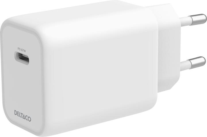 Immagine prodotto Deltaco Caricatore da parete 240W, 67W 1x-USB-C, ricarica rapida (67 W)