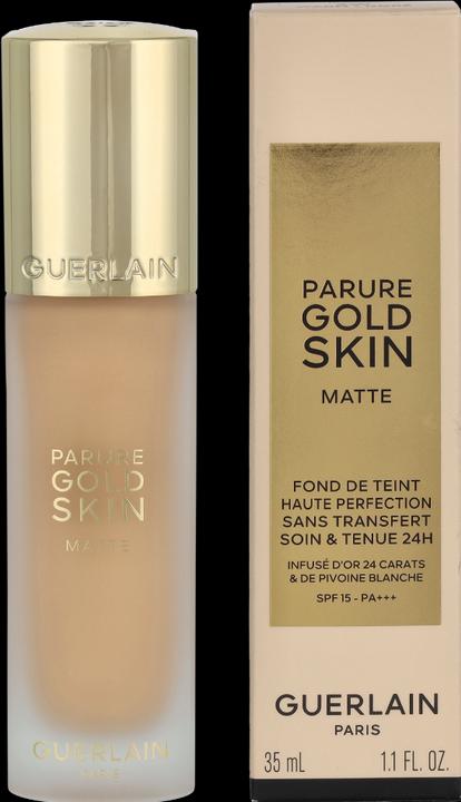 Actual product image Guerlain Parure G Mat Fluid Fond de Teint No 2W (2W Warm)