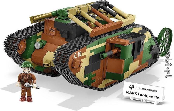 Produktbild Cobi Historical Collection Great War British Tank Mark I Male no C.19