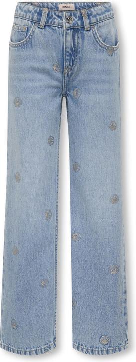 Only KOGJUICY Hohe Taille Weiter Beinschnitt Jeans Jeans mit weitem Bein