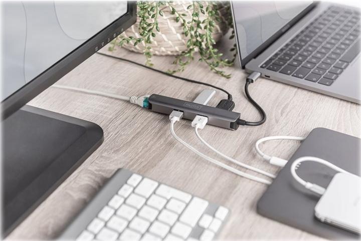 Produktbild Digitus USB-C™ Dock, 5-Port (USB-C, 5 Ports)