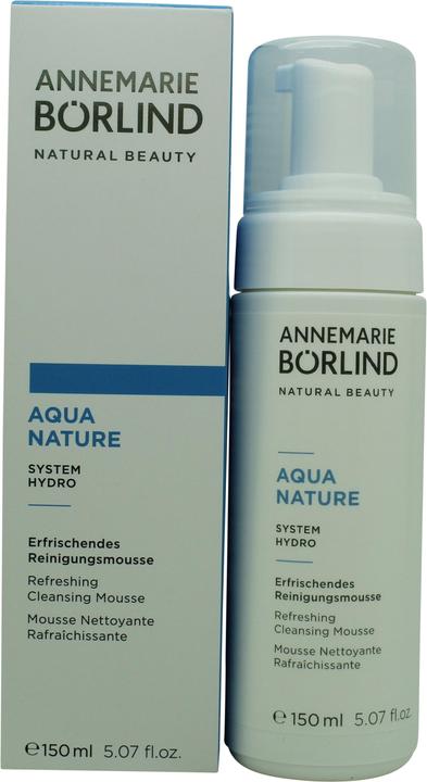 Produktbild Annemarie Börlind AQUANATURE Erfrischendes Reinigungsmousse (Mousse, 150 ml)