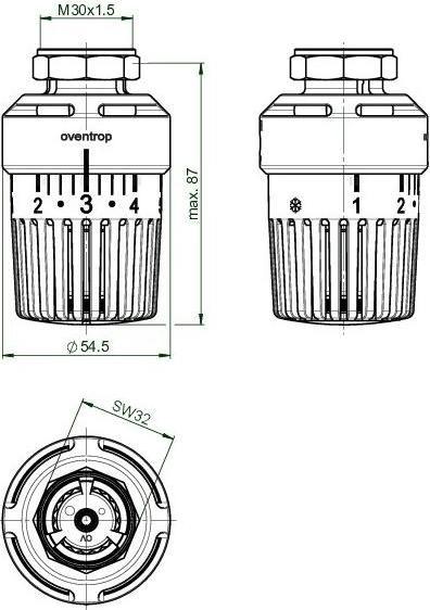 Produktbild Oventrop OV Thermostat