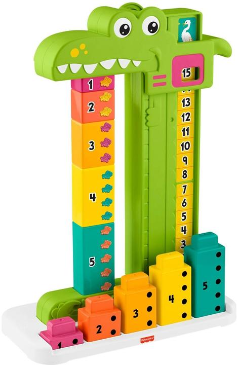 Produktbild Fisher-Price Mein Zahlen-Krokodil (Deutsch, Französisch, Italienisch, Englisch, Schweizerdeutsch)