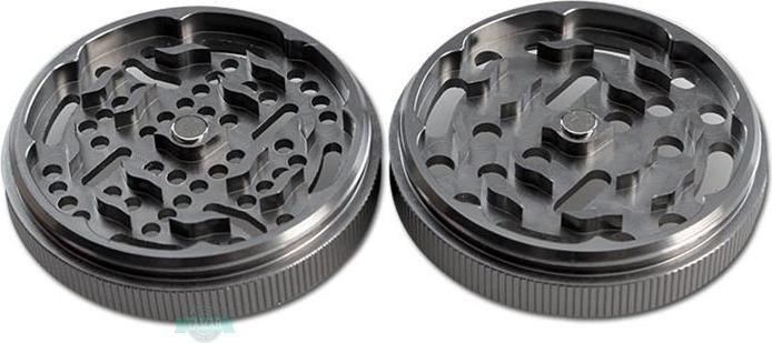 Actual product image Black Leaf Grinder CNC 5-piece